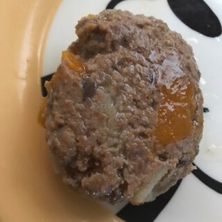 長芋とかぼちゃのハンバーグ